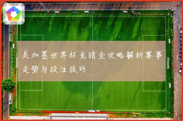 美加墨世界杯竞猜全攻略解析赛事走势与投注技巧